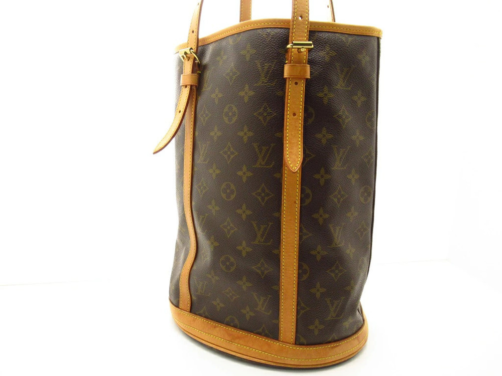 Louis Vuitton Bucket Bag Monogram Brown